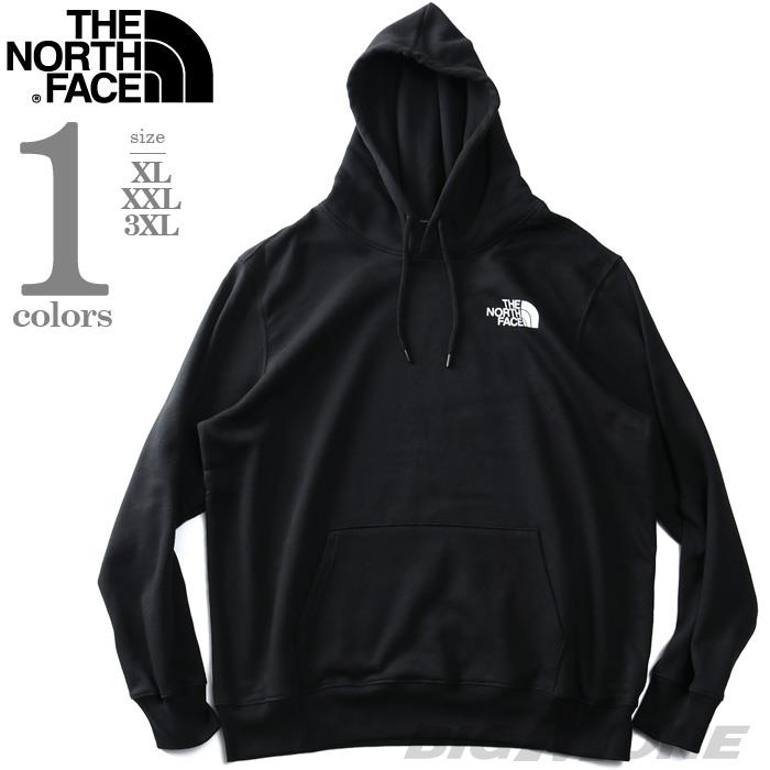 大きいサイズ メンズ THE NORTH FACE ノースフェイス プリント プルオーバー パーカー BOX NSE PULLOVER HOODIE USA直輸入 nf0a4761-50p