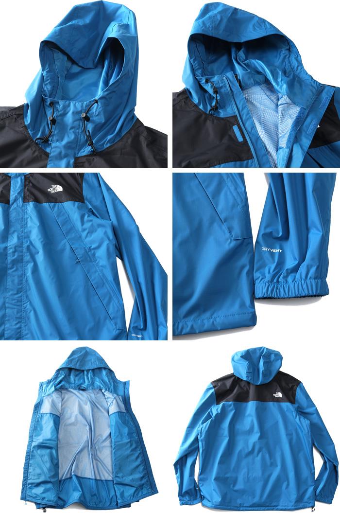 大きいサイズ メンズ THE NORTH FACE ノースフェイス ナイロン ジャケット マウンテンパーカー ANTORA JACKET USA直輸入 nf0a7qey