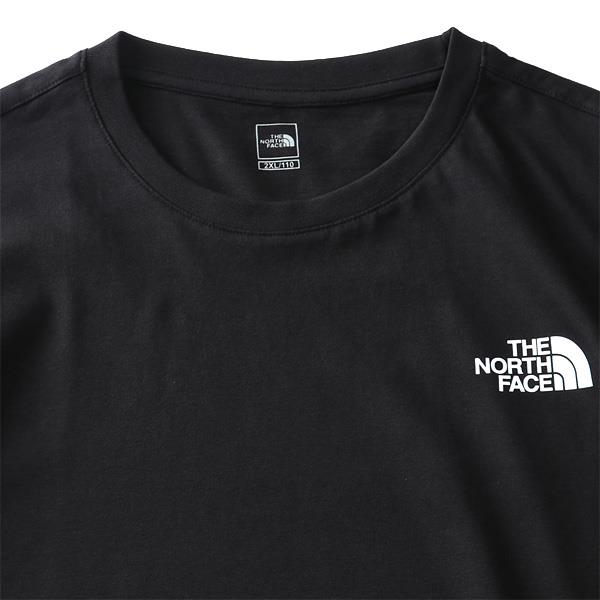 大きいサイズ メンズ THE NORTH FACE ノースフェイス 長袖 Tシャツ COTTON BASIC L/S R/TEE USA直輸入 nt7tn01a