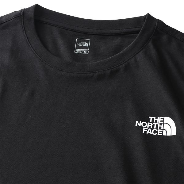 大きいサイズ メンズ THE NORTH FACE ノースフェイス 長袖 Tシャツ COTTON BASIC L/S R/TEE USA直輸入 nt7tn01a