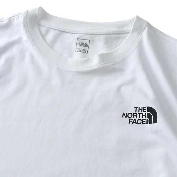 大きいサイズ メンズ THE NORTH FACE ノースフェイス 長袖 Tシャツ COTTON BASIC L/S R/TEE USA直輸入 nt7tn01b