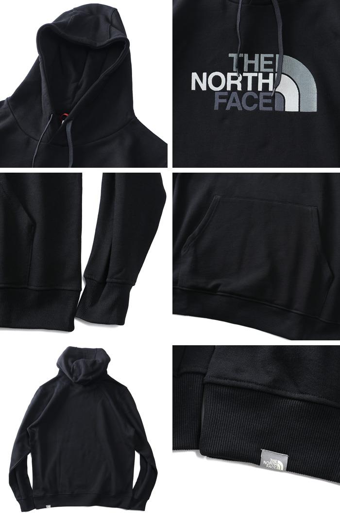 大きいサイズ メンズ THE NORTH FACE ノースフェイス ロゴ刺繍 プルオーバー パーカー DREW PEAK PULLOVER HOODIE USA直輸入 nf00ahjy-kx7