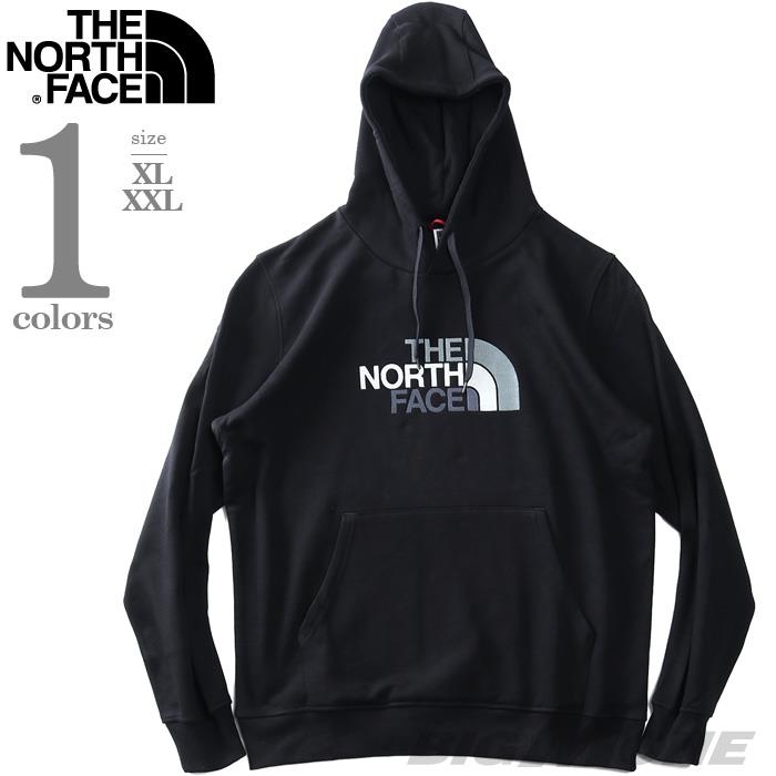 大きいサイズ メンズ THE NORTH FACE ノースフェイス ロゴ刺繍 プルオーバー パーカー DREW PEAK PULLOVER HOODIE USA直輸入 nf00ahjy-kx7