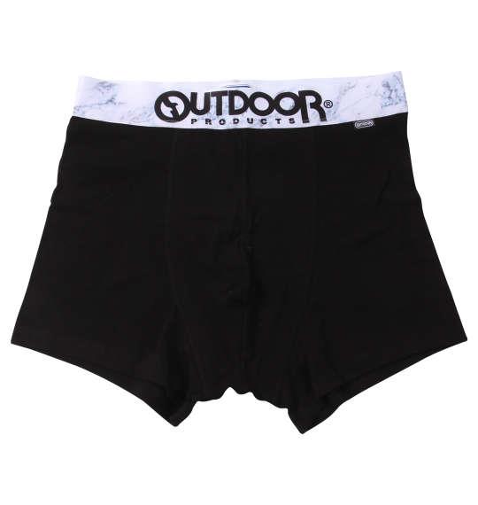 大きいサイズ メンズ OUTDOOR PRODUCTS ベア天 転写ゴム ブラック ボクサーパンツ ホワイト 1249-2323-1 3L 4L 5L 6L