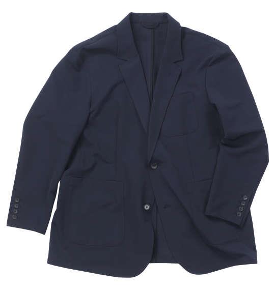 大きいサイズ メンズ H by FIGER 2WAY ストレッチ ジャケット ネイビー 1263-2310-1 3L 4L 5L 6L 7L 8L