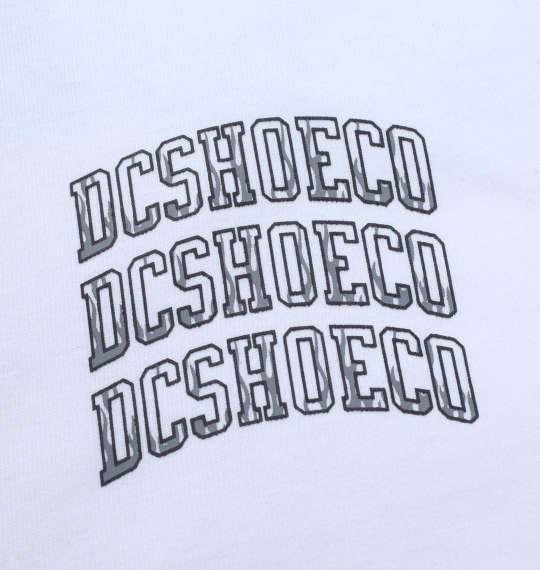 大きいサイズ メンズ DCSHOES 21 BACK LOGO 長袖 Tシャツ ホワイト 1278-1610-1 2L 3L 4L 5L 6L