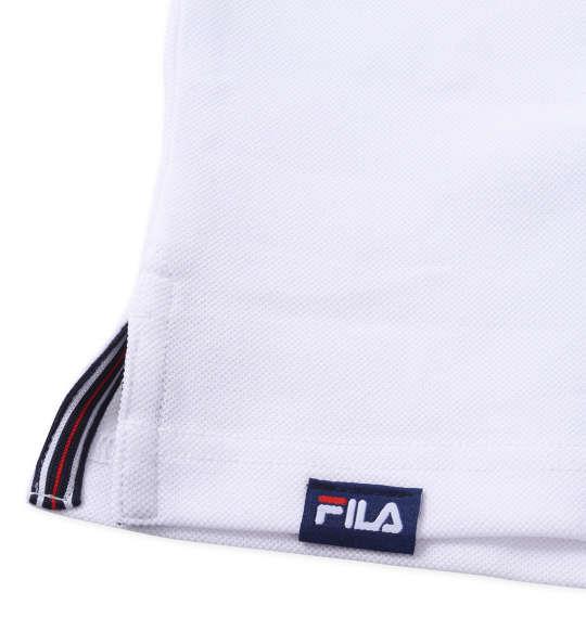 大きいサイズ メンズ FILA GOLF 半袖 シャツ + インナー セット ホワイト × ネイビー 1278-2371-1 3L 4L 5L 6L