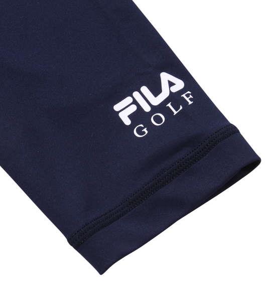 大きいサイズ メンズ FILA GOLF 半袖 シャツ + インナー セット ホワイト × ネイビー 1278-2371-1 3L 4L 5L 6L