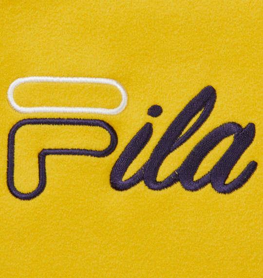 大きいサイズ メンズ FILA GOLF 両面起毛 モックネック 長袖 シャツ イエロー 1278-2372-1 3L 4L 5L 6L