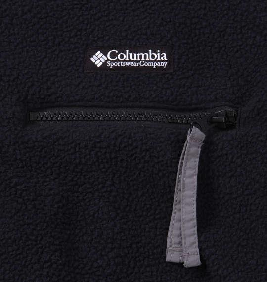 大きいサイズ メンズ Columbia ヘルベティア ハーフスナップ フリース ブラック 1278-2305-2 1X 2X 3X 4X 5X 6X