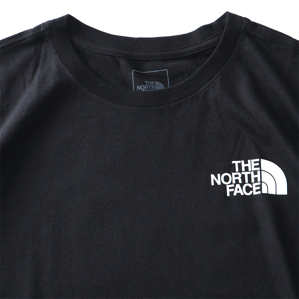 大きいサイズ メンズ THE NORTH FACE ノースフェイス ロンT 長袖 Tシャツ バックプリント BOX NSE TEE USA直輸入  nf0a4762-50p