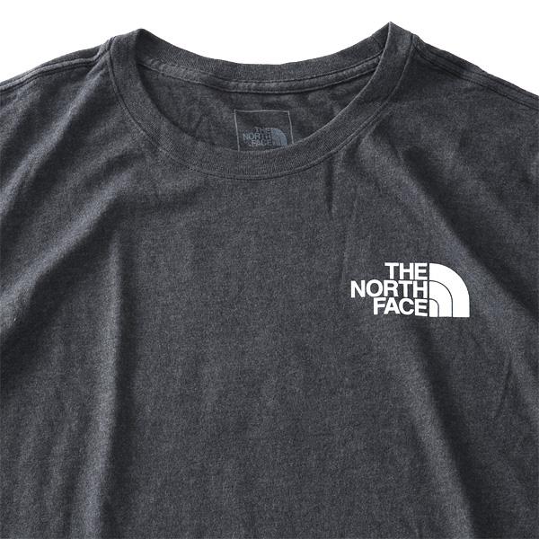 大きいサイズ メンズ THE NORTH FACE ノースフェイス ロンT 長袖 Tシャツ バックプリント BOX NSE TEE USA直輸入 nf0a4762-dyz