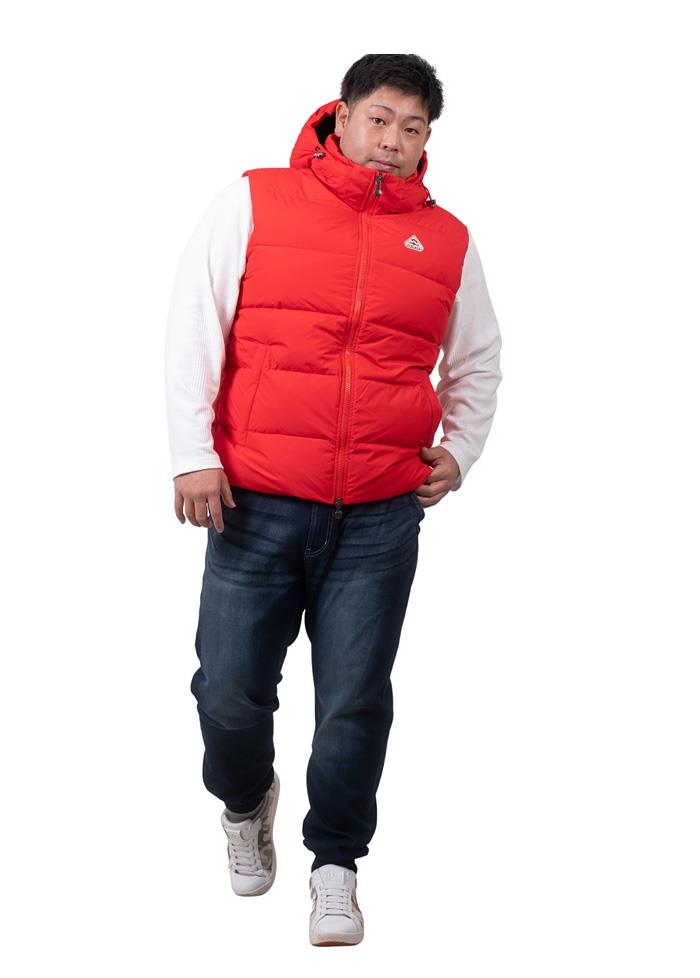 大きいサイズ メンズ PYRENEX ピレネックス スプートニック ミニリップストップ ダウン ベスト SPOUTNIC MINI RIPSTOP  VEST 直輸入品 hms017