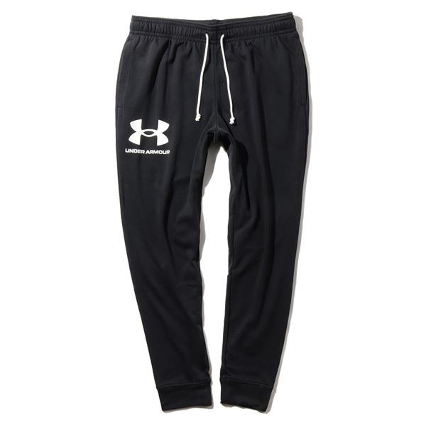 大きいサイズ メンズ UNDER ARMOUR アンダーアーマー スウェット ジョガーパンツ UAライバルテリー ジョガー USA直輸入 1361642-001