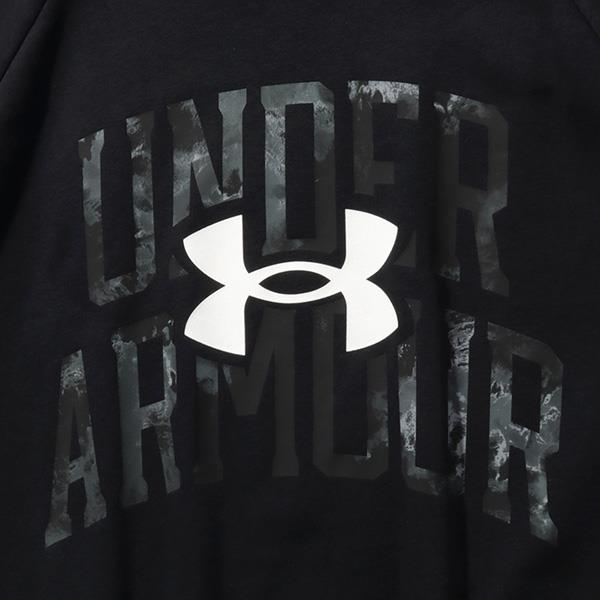 大きいサイズ メンズ UNDER ARMOUR アンダーアーマー クルーネック フリース トレーナー RIVAL FLEECE WORDMARK DYE CREW USA直輸入 1373703-001