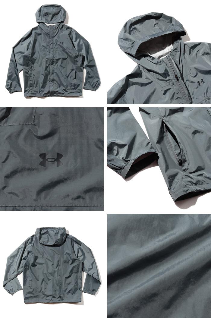 【即購入OK】UNDER ARMOUR ナイロンジャケット　サイズ2XL グレー