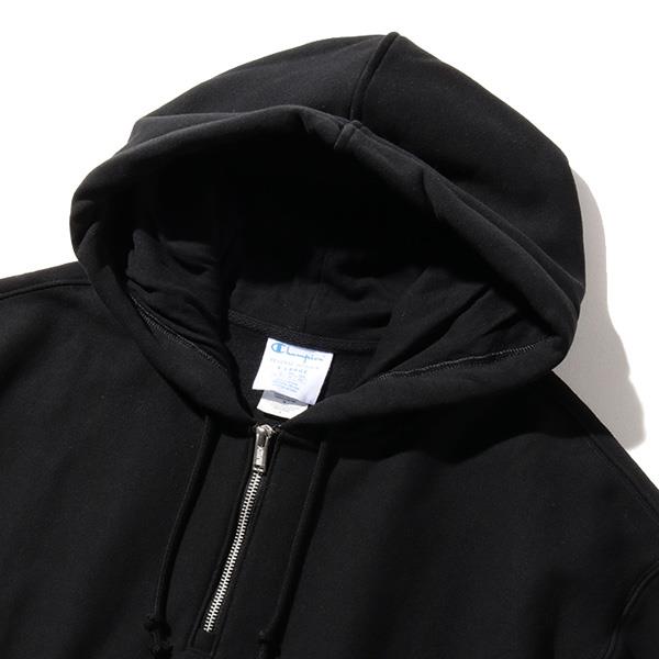 大きいサイズ メンズ Champion チャンピオン リバースウィーブ ハーフジップ プルオーバー パーカー REVERSE WEAVE BOXY ANORAK USA直輸入 s74894