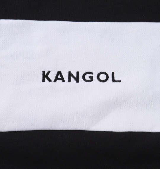 大きいサイズ メンズ KANGOL 裏起毛 クルー トレーナー ブラック 1278-2672-2 3L 4L 5L 6L 8L