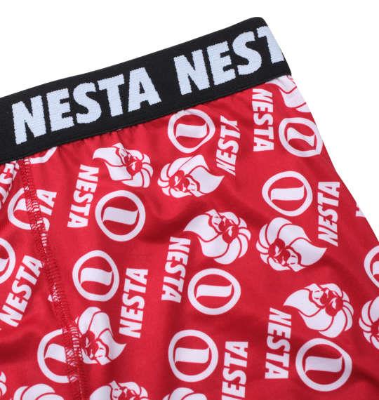 大きいサイズ メンズ NESTA BRAND ボクサーパンツ レッド 1249-2355-1 3L 4L 5L 6L