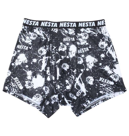 大きいサイズ メンズ NESTA BRAND ボクサーパンツ ブラック 1249-2357-2 3L 4L 5L 6L