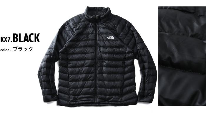 大きいサイズ メンズ THE NORTH FACE ノースフェイス ライト ダウン ジャケット TREVAIL JACKET USA直輸入 nf0a39n5-kx7