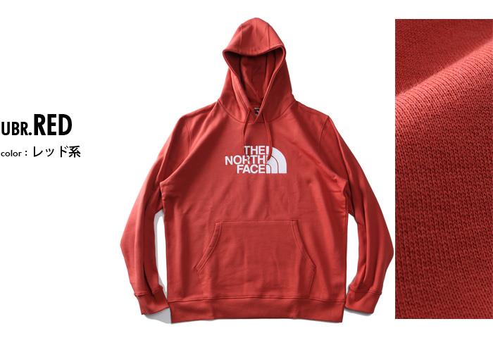 大きいサイズ メンズ THE NORTH FACE ノースフェイス ロゴ刺繍 プルオーバー パーカー DREW PEAK PULLOVER HOODIE USA直輸入 nf00ahjy-ubr