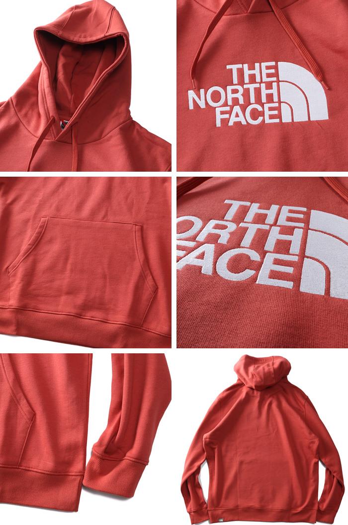 大きいサイズ メンズ THE NORTH FACE ノースフェイス ロゴ刺繍 プルオーバー パーカー DREW PEAK PULLOVER HOODIE USA直輸入 nf00ahjy-ubr