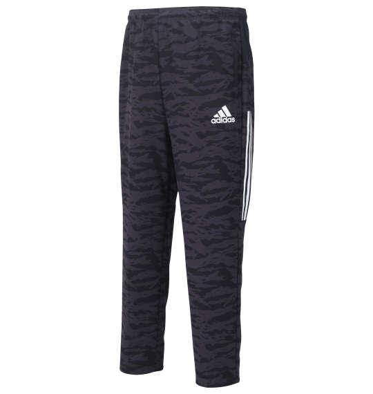 大きいサイズ メンズ adidas カモフラプリント ウォームアップ パンツ ブラックカモ 1276-2325-2 3XO 4XO 5XO 6XO 7XO 8XO