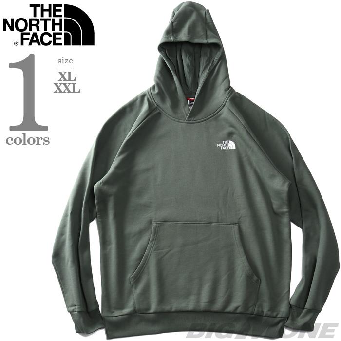 大きいサイズ メンズ THE NORTH FACE ノースフェイス ロゴプリント ラグラン プルオーバー パーカー RAGLAN RED BOX HOODIE USA直輸入 nf0a2zwu-nyc