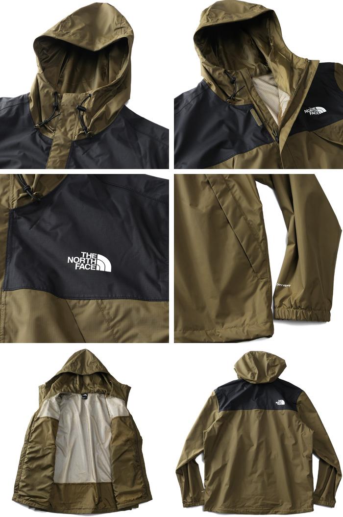 大きいサイズ メンズ THE NORTH FACE ノースフェイス ナイロン ジャケット マウンテンパーカー ANTORA JACKET USA直輸入 nf0a7qey-4q6