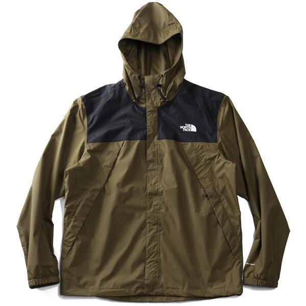 大きいサイズ メンズ THE NORTH FACE ノースフェイス ナイロン ジャケット マウンテンパーカー ANTORA JACKET USA直輸入  nf0a7qey-4q6