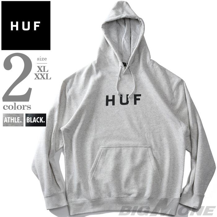 HUF*ハフ*US:XXL[ENFORCER]裏フリースフルジップフーディー