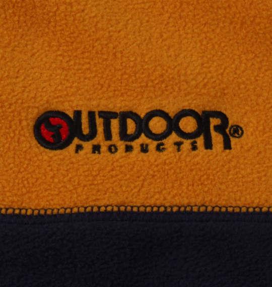 大きいサイズ メンズ OUTDOOR PRODUCTS ハーフジップ フリース イエロー 1258-2335-3 2L 3L 4L 5L 6L 7L 8L