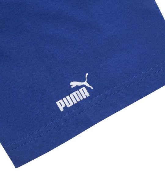 大きいサイズ メンズ PUMA 抗菌防臭 半袖 Tシャツ ロイヤルブルー 1249-2300-4 3L 4L 5L 6L 7L 8L 9L 10L
