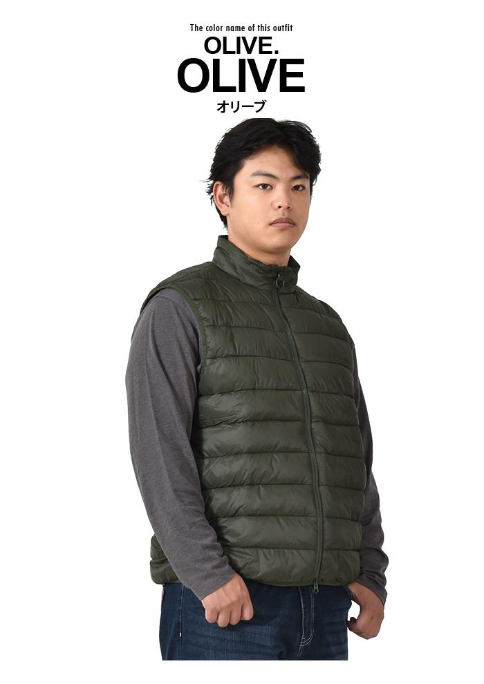 大きいサイズと大きい服のメンズ通販【ビッグエムワン】大きいサイズ メンズ Barbour バブアー 中綿 ベスト BRETBY GILET 直輸入品  mgi0024(XL ネイビー): メンズ