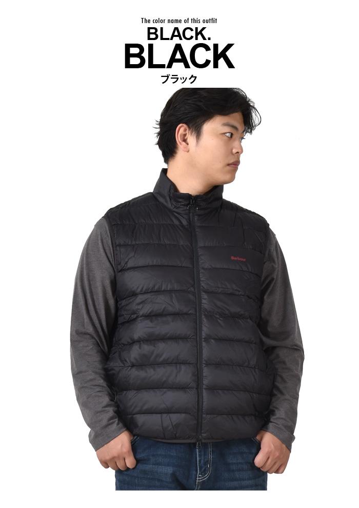 大きいサイズ メンズ Barbour バブアー 中綿 ベスト BRETBY GILET 直輸入品 mgi0024