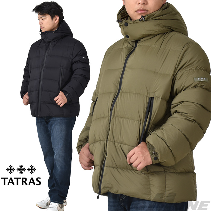 【美品】TATRAS BORBORE ダウンジャケット ブラック　サイズ1