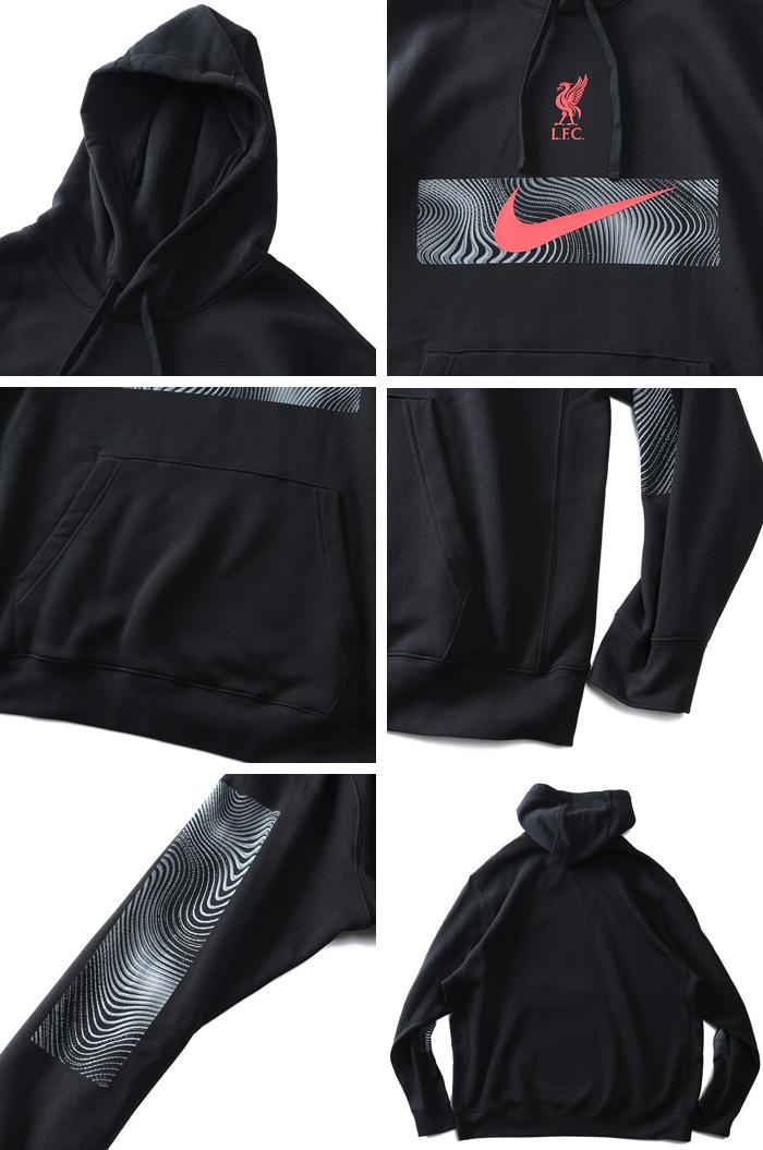 【bb1020】大きいサイズ メンズ NIKE ナイキ LIVERPOOL F.C. CLUB リバプールFC フリース プルオーバー パーカー USA直輸入 dn3119