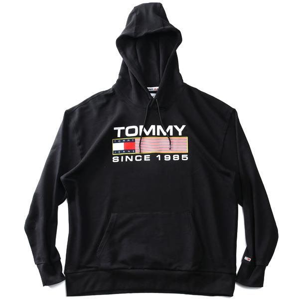 【bb1020】大きいサイズ メンズ TOMMY JEANS トミージーンズ プルオーバー パーカー ATHLETIC LOGO HOODY USA直輸入 dm0dm15009