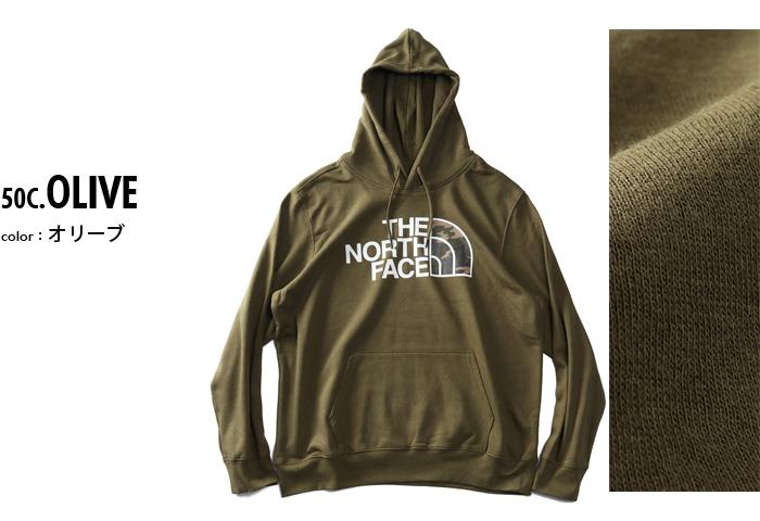 【bb1020】大きいサイズ メンズ THE NORTH FACE ノースフェイス プリント プルオーバー パーカー HALF DOME PULLOVER HOODIE USA直輸入 nf0a4m4b-50c