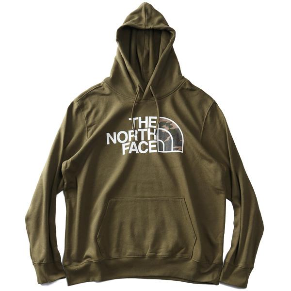 【bb1020】大きいサイズ メンズ THE NORTH FACE ノースフェイス プリント プルオーバー パーカー HALF DOME PULLOVER HOODIE USA直輸入 nf0a4m4b-50c