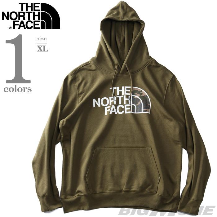 大きいサイズと大きい服のメンズ通販【ビッグエムワン】【bb0623】大きいサイズ メンズ THE NORTH FACE ノースフェイス プリント プルオーバー  パーカー HALF DOME PULLOVER HOODIE USA直輸入 nf0a4m4b-50c(XL オリーブ): メンズ