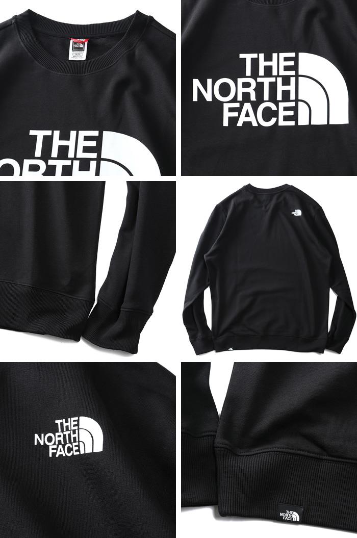 【bb1020】大きいサイズ メンズ THE NORTH FACE ノースフェイス ロゴプリント クルーネック トレーナー STANDARD CREW USA直輸入 nf0a4m7w-jk3