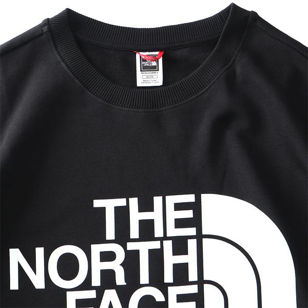 【bb1020】大きいサイズ メンズ THE NORTH FACE ノースフェイス ロゴプリント クルーネック トレーナー STANDARD CREW USA直輸入 nf0a4m7w-jk3