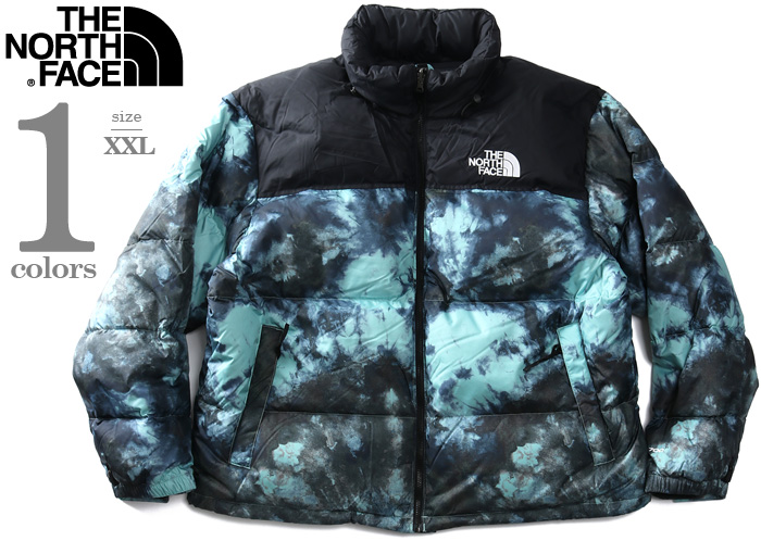 【bb0623】大きいサイズ メンズ THE NORTH FACE ノースフェイス ヌプシ ダウン ジャケット PRINT NUPTSE JACKET  USA直輸入 nf0a5ix4