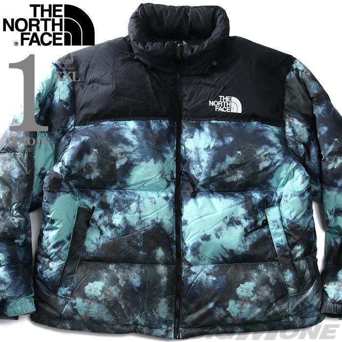 大きいサイズ メンズ THE NORTH FACE ノースフェイス ヌプシ ダウン ジャケット PRINT NUPTSE JACKET USA直輸入 nf0a5ix4