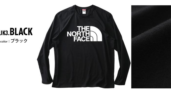 【bb1020】大きいサイズ メンズ THE NORTH FACE ノースフェイス ロゴプリント 長袖 Tシャツ STANDARD LS TEE USA直輸入 nf0a5585-jk3