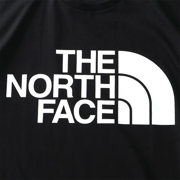 大きいサイズ メンズ THE NORTH FACE ノースフェイス ロゴプリント 長袖 Tシャツ STANDARD LS TEE USA直輸入 nf0a5585-jk3