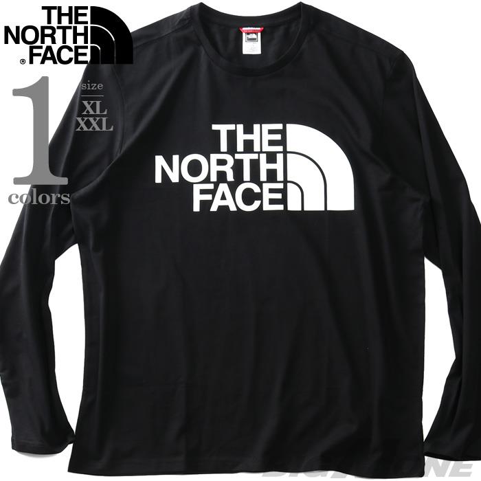 【bb1020】大きいサイズ メンズ THE NORTH FACE ノースフェイス ロゴプリント 長袖 Tシャツ STANDARD LS TEE USA直輸入 nf0a5585-jk3