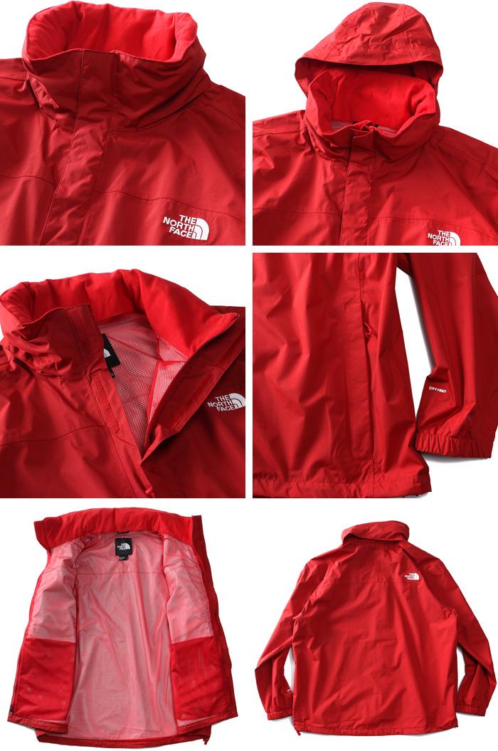 【bb1020】大きいサイズ メンズ THE NORTH FACE ノースフェイス フード付 ナイロン ジャケット RESOLVE JACKET USA直輸入 nf00ar9t-8xx